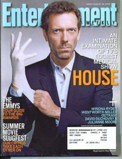 ENTERTAINMENT HUGH LAURIE HOUSE WENTWORTH MILLER DAVID DUCHOVNY 