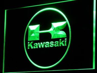 d135 g Kawasaki Racing Motorcylce Bar Neon Light Sign