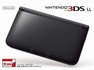 New Nintendo 3DS LL (XL) Console System Black apanese game Japan model