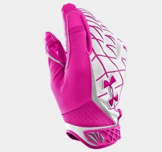 pink football gloves in Gloves