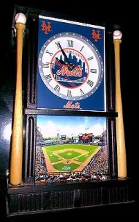 Danbury Mint New York Mets Shea Stadium Clock   9.5 Tall   Needs 