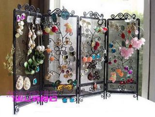 Earring Organizer Ear Pin Display Hanging Holder Jewelry Storage Stand 