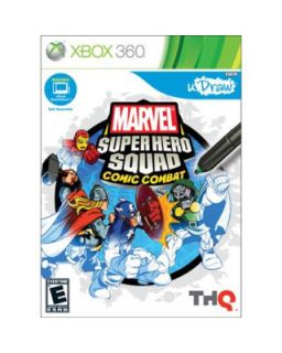 draw Marvel Super Hero Squad Comic Combat (Xbox 360, 2011)
