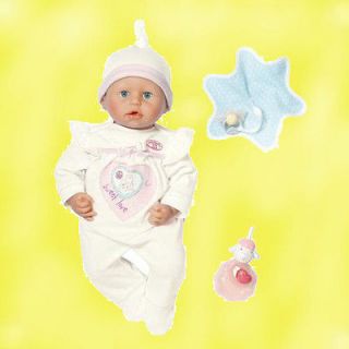 BABY ANNABELL INTERACTIVE DOLL 2012 VERSION ZAPF ( CRIES TEARS   LAUGH 
