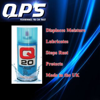 Q20 High Quality Maintenance Spray & Lubricant, Displaces Water (39561 