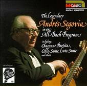   Pieces from Violin Partita No.1 by Andrés Segovia CD, MCA USA