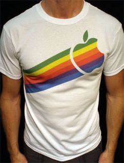 Apple Computer t shirt mac vintage style short/long Tall mens & womens 