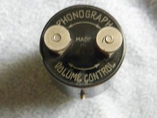 ANTIQUE PHONOGRAPH VOLUME CONTROL Made in USA Old Rare Record Radio No 
