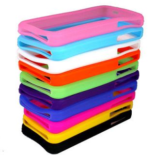   Sale Soft Silicone Bumper Case Skin Cover for Apple iphone 4 4S, AA