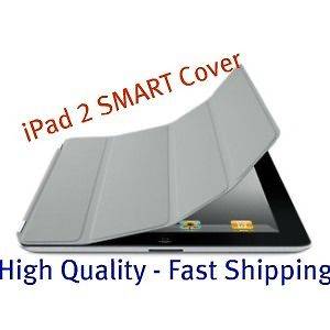   Slim Polyurethane Magnetic iPad 2 Smart Cover Case Stand High Quality
