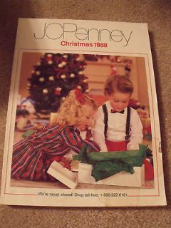  Penneys Vintage Christmas Wish Book 1988 Catalog