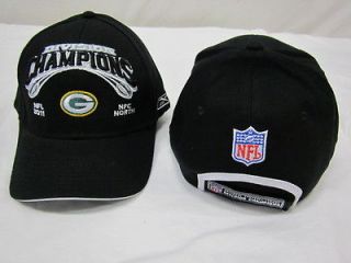 Green Bay Packers 2011 NFC North Division Champions Hat Cap   OSFA