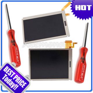   Upper LCD Screen + Bottom LCD Screen For Nintendo N3DS 3DS US Hot Sale