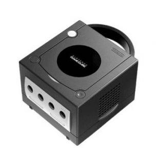 Nintendo GAMECUBE Black Console (NTSC) with Microphone