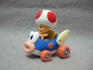 Japan Wii Mario Kart 3 Pull Back Car Toad on CHEEP