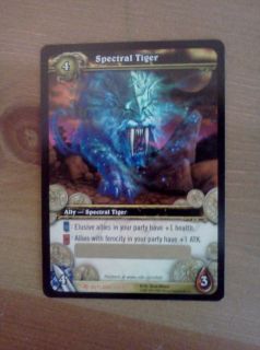 WOW Archives , War of Elements Boosters Spectral Tiger, Savage 