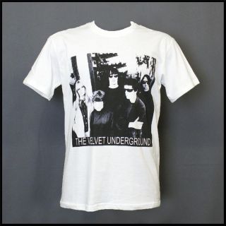 the velvet underground punk rock noise art t shirt unisex white s xxl