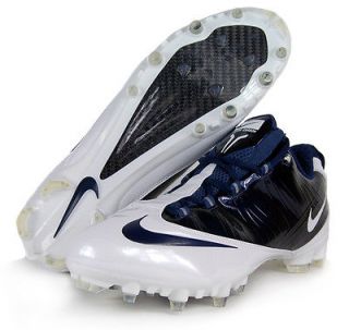 Nike Air Zoom Vapor Carbon Fly TD Football Cleats Shoes 13 White Blue 