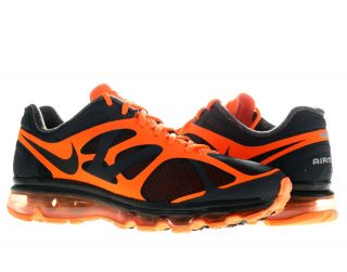 Nike Air Max+ 2012 Anthracite/Total Orange Mens Running Shoes 487982 