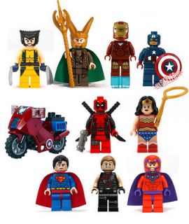 LEGO   DC & MARVEL UNIVERSE SUPERHEROES MINIFIGURES  NEW  AVENGERS 