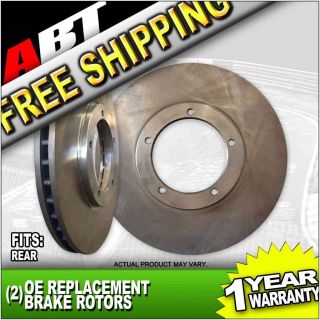   REPLACEMENT BRAKE ROTORS REAR OE 42026 (Fits: 1984 Nissan 300ZX Turbo