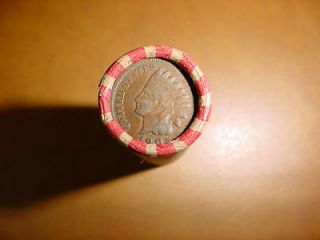Estate Roll Wheat Pennies with Indian Head on both ends