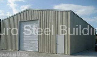 Duro Steel 30x60x17 Metal Building Kit Residential Garage Auto Lift 