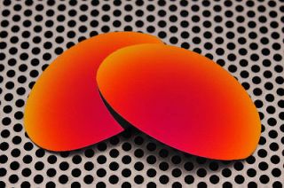   VL Polarized Fire Red Replacement Lenses for Oakley Romeo 1.0 one 1