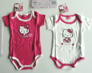 Hello Kitty Baby Body Suit Vest Onesies T shirt Top 1 3 6 12 Months