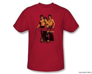 Licensed Bruce Lee The Dragon Nunchucks Adult Shirt S 3XL