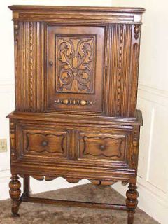 oak cabinet in Antiques