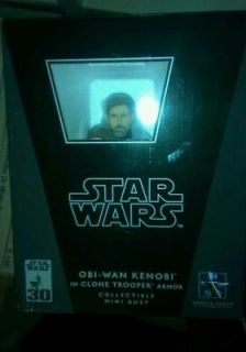Gentle Giant   Obi Wan Kenobi in Clone Trooper Armour mini bust