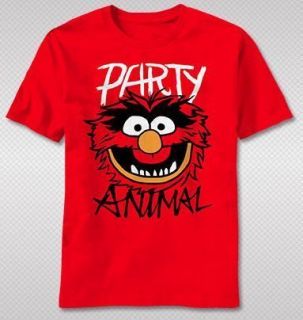NEW The Muppet Show Party Animal Face Retro Look Classic TV Show T 