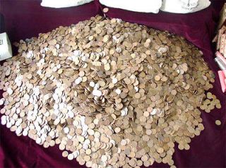 5000 wheat pennies in Lincoln Wheat (1909 1958)