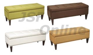 tufted ottoman in Ottomans, Footstools & Poufs