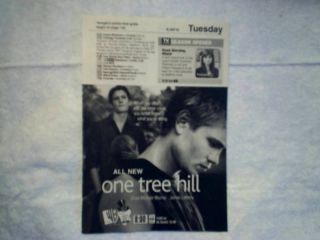 2003 ONE TREE HILL Chad Murray James Lafferty AD PRINT ONLY