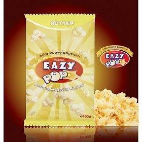   EASY POPCORN FLAVOURED POPPING CORN MICRO COOK OVEN COOK POPCORN