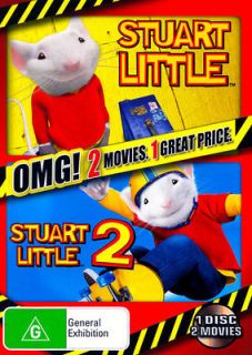 Stuart Little + Stuart Little 2 New DVD R4