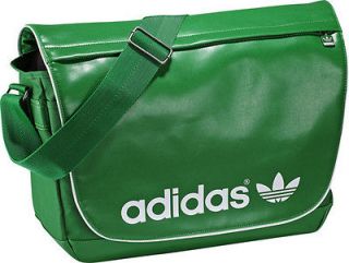 Adidas Adicolor Messenger Bag Green White Adidas Originals Trefoil NWT