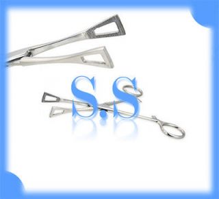 Pennington Forceps Un  Sloted 6 Body Piercing Tools