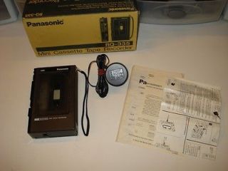panasonic mini cassette recorder in Portable Audio & Headphones