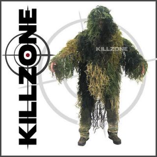 Newly listed KillZone Airsoft Paintball Hunting Ghillie Suit Poncho 