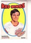 1971/72 OPC #133 Marcel Dionne rookie Red Wings Ex/Mint