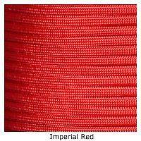 550 Paracord Mil Spec Type III 7 strand parachute cord Imperial Red 