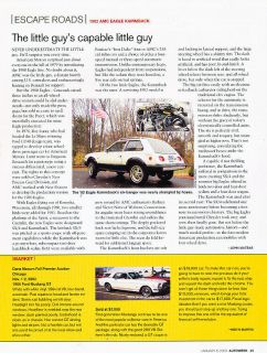 2003 1982 AMC Eagle Kammback Classic Article A10 B