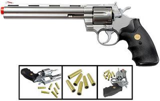 UHC 8 inch Spring gun Revolver Airsoft Pistols TSD model 941 silver 