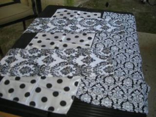 black and white table runners in Wedding Supplies
