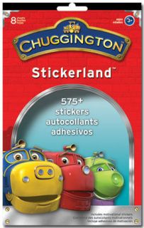 Chuggington Stickers Party Supplies Reward 575+ 8 Sheets