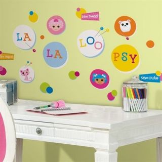 Lalaloopsy Polka Dots Peel & Stick Removable Wall Decals Stickers