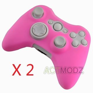 xbox 360 controller pink in Controllers & Attachments